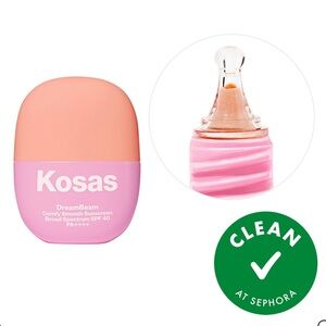 Kosas DreamBeam Comfy Smooth Travel Sunscreen - Light Pink